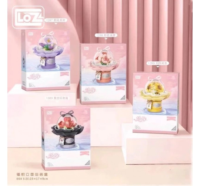 LOZ mini Конструктор LOZ mini Горщик квітів (з кнопковим елементом) (1297)