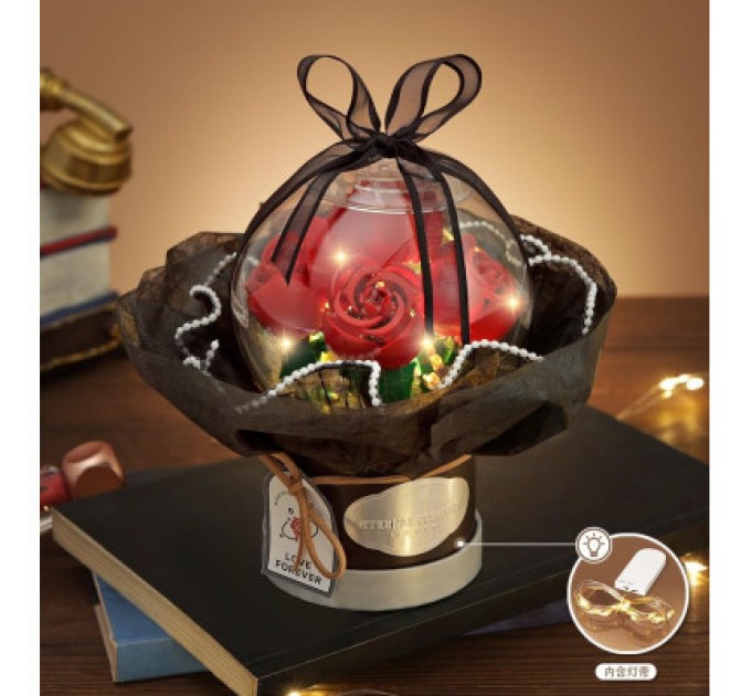 LOZ mini Конструктор LOZ mini букет троянд (1300)