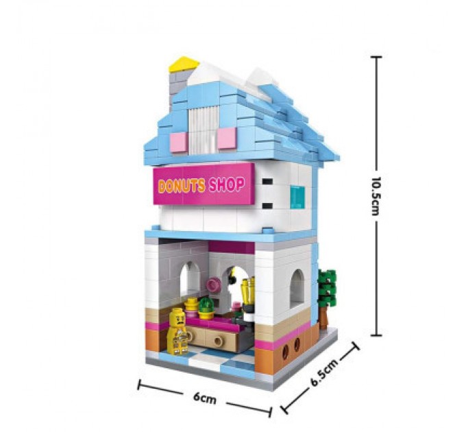 LOZ mini Конструктор LOZ mini Магазин солодощів (1606)