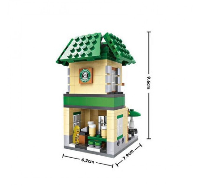 LOZ mini Конструктор LOZ mini Старбакс (1608)