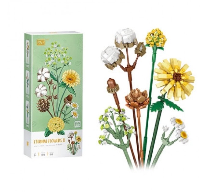 LOZ mini Конструктор LOZ mini Букет квітів 4 (1670)