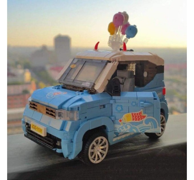 LOZ mini Конструктор LOZ mini Автомобіль MINI блакитний (1131)