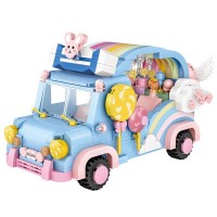 Конструктор LOZ mini Райдужний автомобіль (1133)