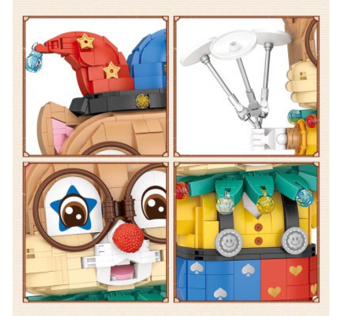 LOZ mini Конструктор LOZ mini Клоун Білка (1947)