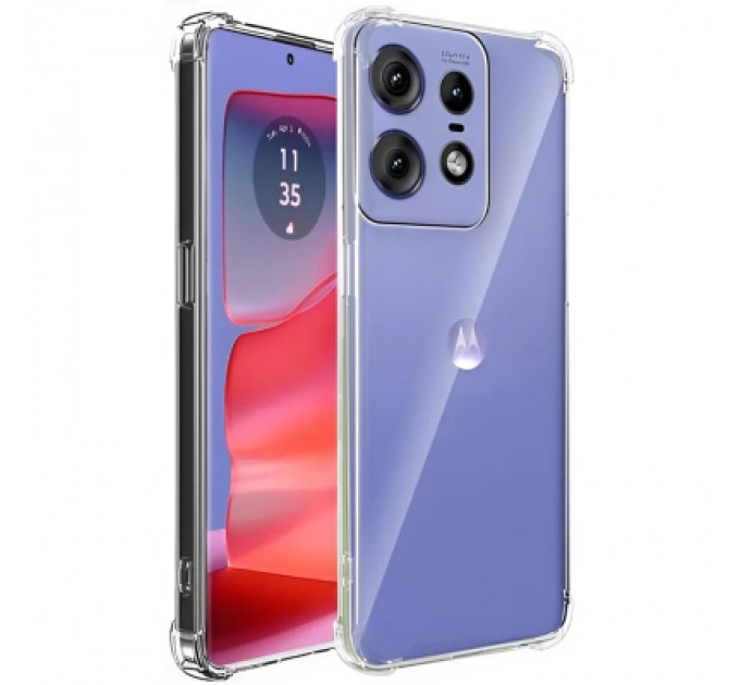 Чохол до мобільного телефона BeCover Anti-Shock Motorola Edge 50 Pro Clear (711781)