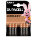 Duracell Батарейка Duracell AAA лужні 6 шт. в упаковці (5000394107472 / 81483511)