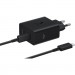 Samsung Зарядний пристрій Samsung 50W 2xUSB-С + cableUSB-C to USB-C 1.8m black (EP-T5020XBEGEU)