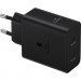 Samsung Зарядний пристрій Samsung 50W 2xUSB-С + cableUSB-C to USB-C 1.8m black (EP-T5020XBEGEU)