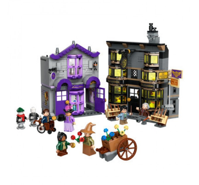 LEGO Конструктор LEGO Harry Potter Крамниці Олівандера й мантій від Мадам Малкін (76439)