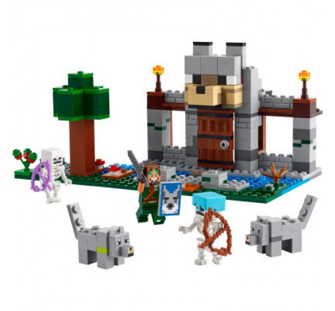 LEGO Конструктор LEGO Minecraft Вовк із Цитаделі (21261)