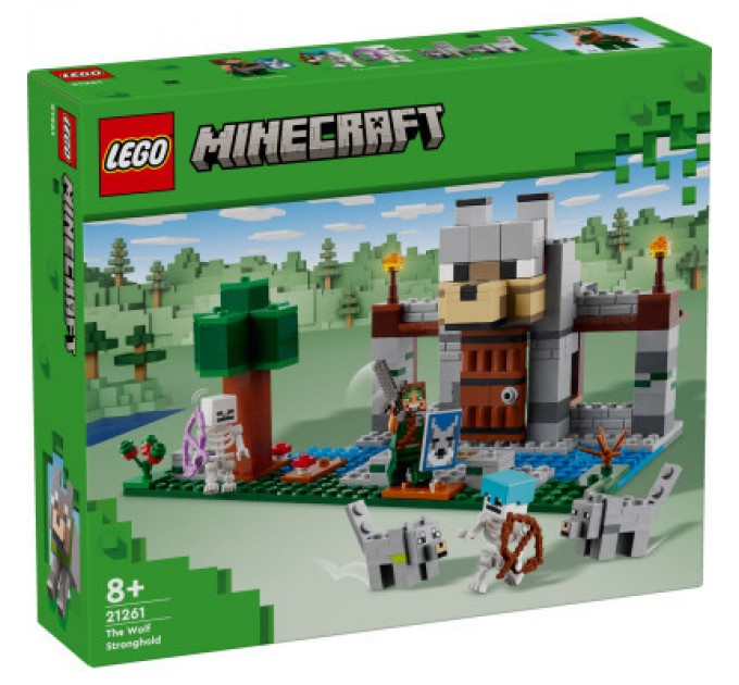 LEGO Конструктор LEGO Minecraft Вовк із Цитаделі (21261)