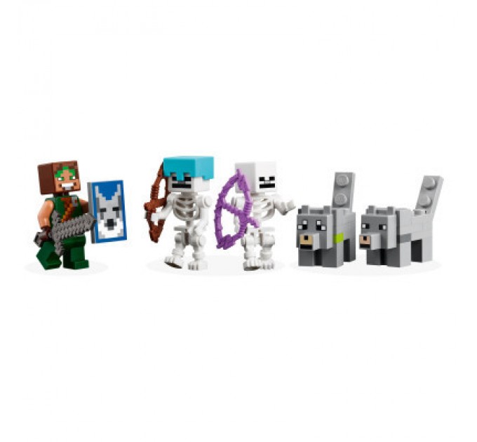 LEGO Конструктор LEGO Minecraft Вовк із Цитаделі (21261)