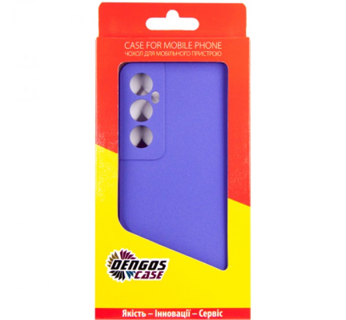 Dengos Чохол до мобільного телефона Dengos Realme C65 + Glass Purple (DG-KM-95)