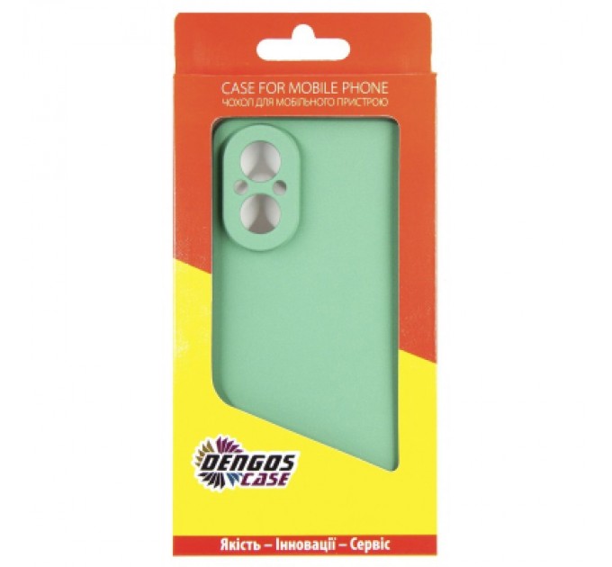 Dengos Чохол до мобільного телефона Dengos Soft Realme C67 (mint) (DG-TPU-SOFT-62)