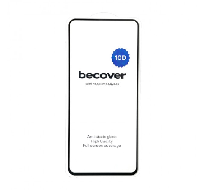 BeCover Скло захисне BeCover Infinix Hot 40i (X6528B) 10D Black (711813)