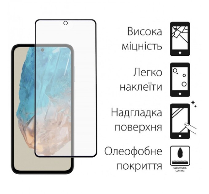 Скло захисне Dengos Samsung Galaxy M35 5G 2pcs (DG-TG2P-53)