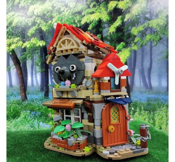 LOZ mini Конструктор LOZ mini Лісова хатина без фігурок (1225)