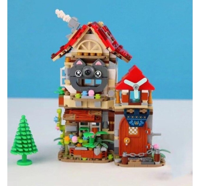 LOZ mini Конструктор LOZ mini Лісова хатина без фігурок (1225)