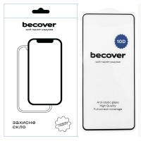 Скло захисне BeCover Realme 12 Pro 5G 10D Black (711346)