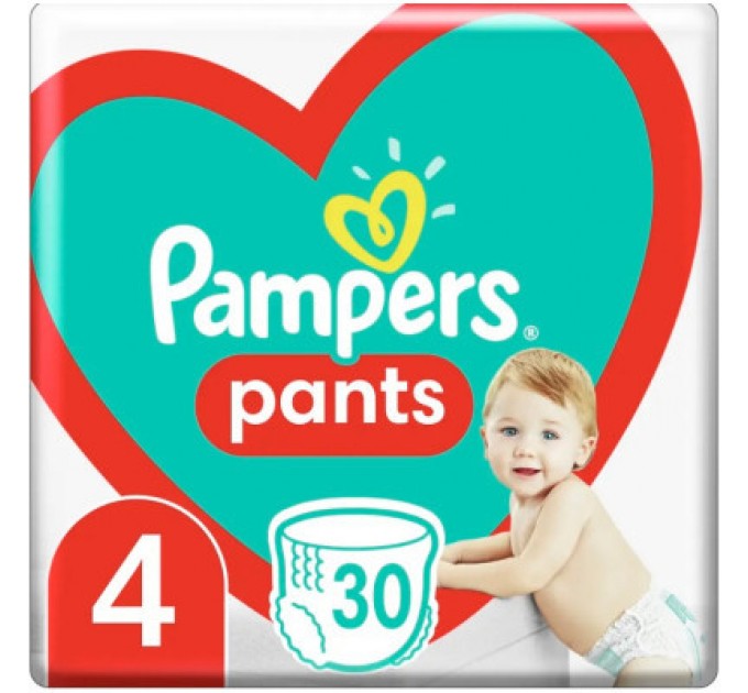 Pampers Підгузки Pampers Pants Maxi Розмір 4 (9-15 кг) 30 шт (8006540069684)