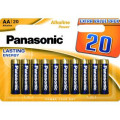 Panasonic Батарейка Panasonic LR06 Alkaline Power * 20 (LR6REB/20BW)