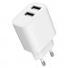 Gembird Зарядний пристрій Gembird 2 USB-A 5V/2.4A (12W) white (TA-UC-2A12-01)