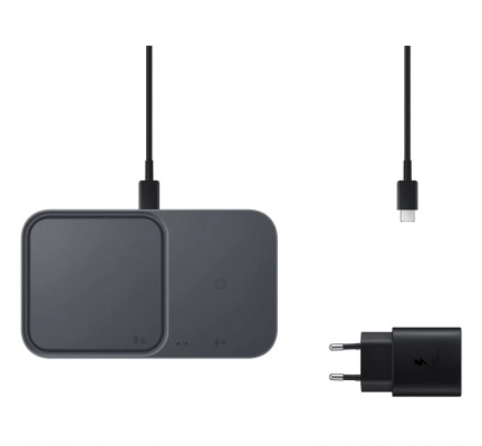 Samsung Зарядний пристрій Samsung Duo 15W with Power Adaptor (EP-P5400TBEGEU)