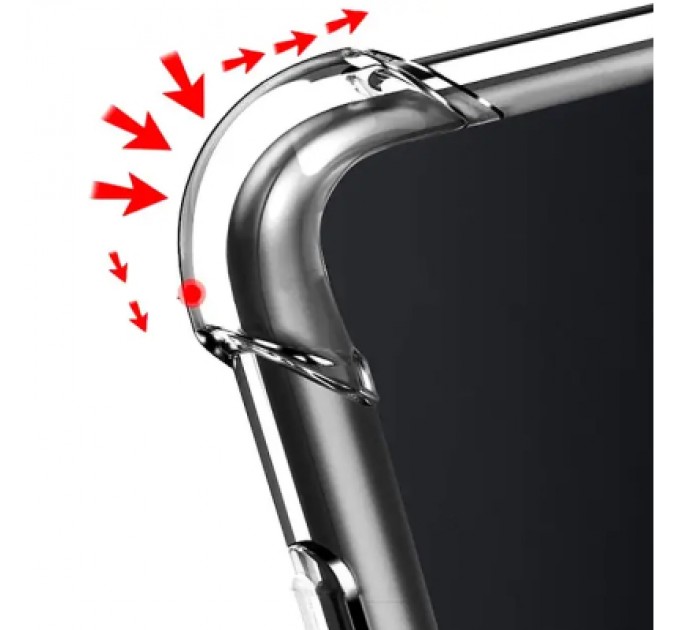 Чохол до мобільного телефона BeCover Anti-Shock Samsung Galaxy M35 5G SM-M356 Clear (711535)