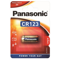 Батарейка Panasonic CR 123 * 1 LITHIUM (CR-123AL/1BP)