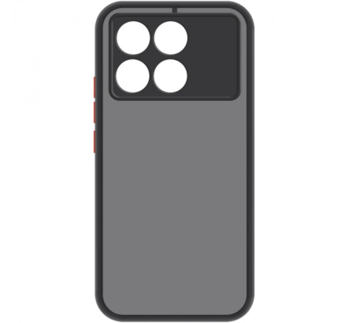 MAKE Чохол до мобільного телефона MAKE Xiaomi Poco F6 Pro Frame Black (MCF-XPF6PBK)