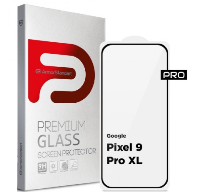 Armorstandart Скло захисне Armorstandart Pro Google Pixel 9 Pro XL Black (ARM79889)