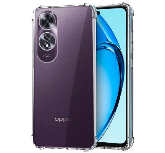 BeCover Чохол до мобільного телефона BeCover Anti-Shock Oppo A60 Clear (711897)