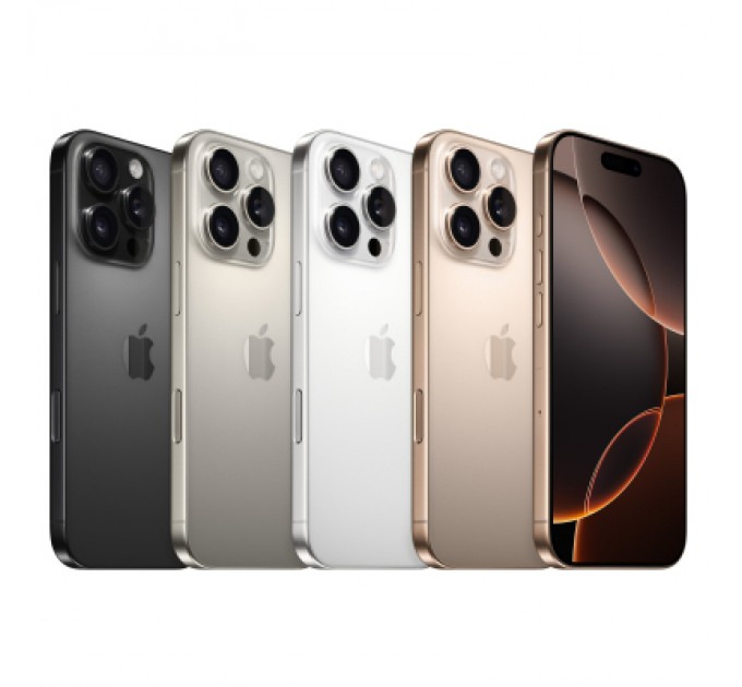 Apple Мобільний телефон Apple iPhone 16 Pro Max 1TB Black Titanium (MYX43)