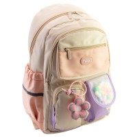 Рюкзак шкільний Maxi 18" Пісочний (90187-milk white)