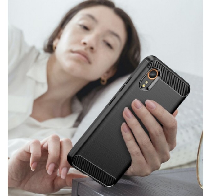 Чохол до мобільного телефона BeCover Carbon Series Samsung Galaxy Xcover7 Black (711892)