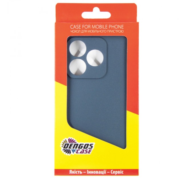 Dengos Чохол до мобільного телефона Dengos Carbon Realme C63 Blue (DG-TPU-CRBN-204)