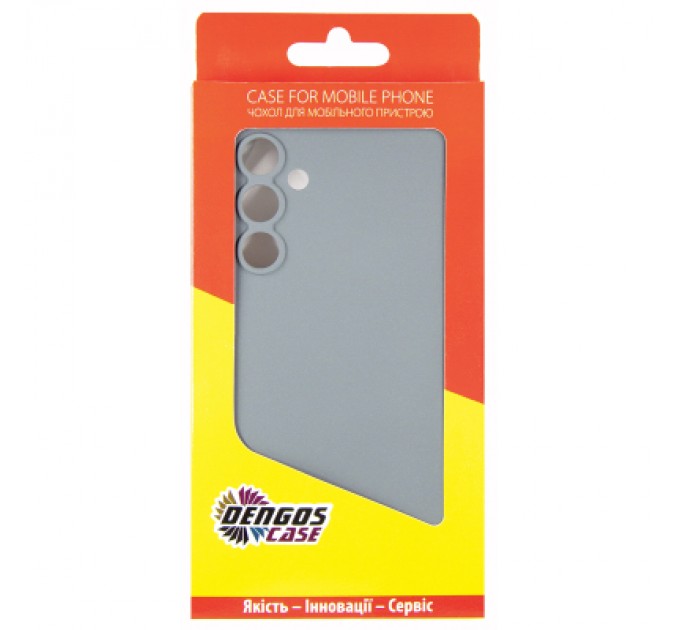 Dengos Чохол до мобільного телефона Dengos Carbon Samsung Galaxy M35 5G Grey (DG-TPU-CRBN-200)