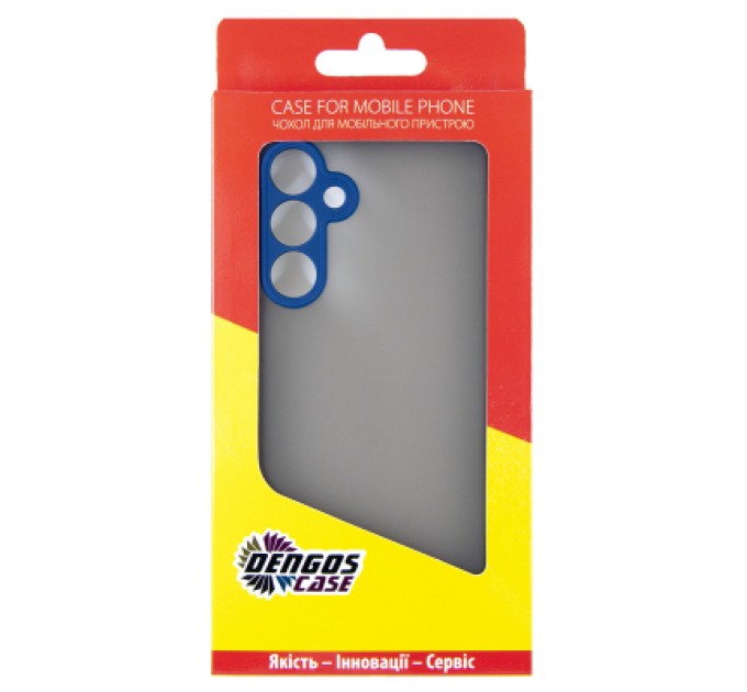 Dengos Чохол до мобільного телефона Dengos Matte Samsung Galaxy M35 5G Blue (DG-TPU-MATT-145)