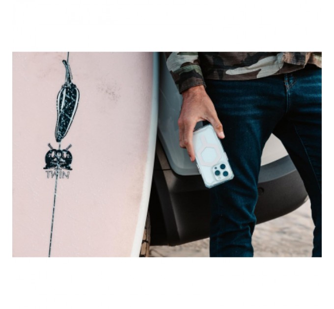 UAG Чохол до мобільного телефона UAG iPhone 15 Pro Max Plyo Magsafe Ice/Rose Gold (114305114348)