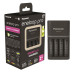 Panasonic Зарядний пристрій для акумуляторів Panasonic Smart-Quick Charger+Eneloop Pro +4*AA 2500 mAh NI-MH (K-KJ55HCD40E)