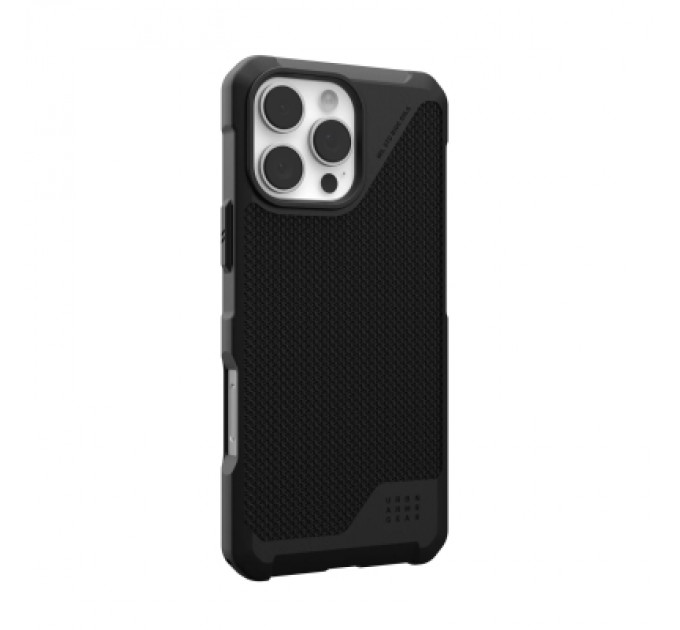 UAG Чохол до мобільного телефона UAG iPhone 16 Pro Max Metropolis LT Magsafe Kevlar Black (114453113940)