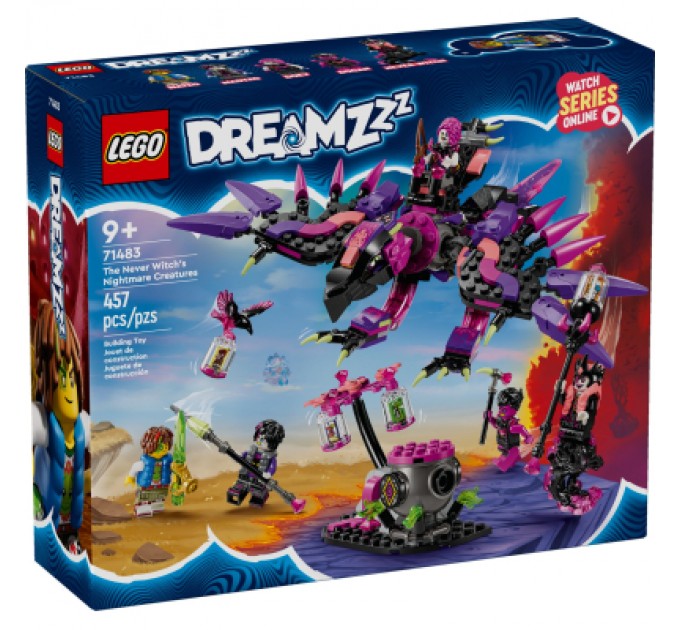 LEGO Конструктор LEGO DREAMZzz Кошмарні істоти Невідьми (71483)