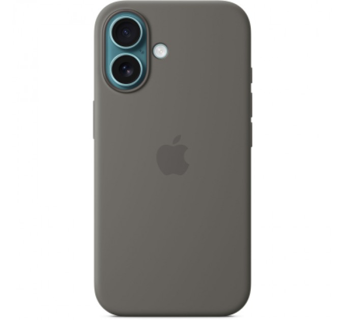 Apple Чохол до мобільного телефона Apple iPhone16 Silicone Case with MagSafe - Stone Gray (MYY33ZM/A)