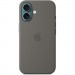 Apple Чохол до мобільного телефона Apple iPhone16 Silicone Case with MagSafe - Stone Gray (MYY33ZM/A)