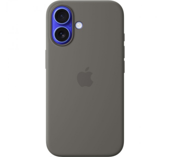 Apple Чохол до мобільного телефона Apple iPhone16 Silicone Case with MagSafe - Stone Gray (MYY33ZM/A)