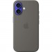 Apple Чохол до мобільного телефона Apple iPhone16 Silicone Case with MagSafe - Stone Gray (MYY33ZM/A)