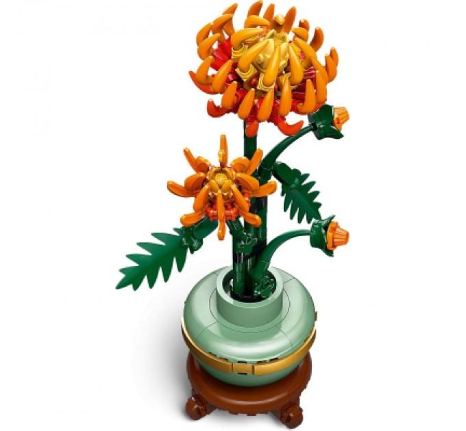 LEGO Конструктор LEGO Icons Хризантема 278 деталей (10368)