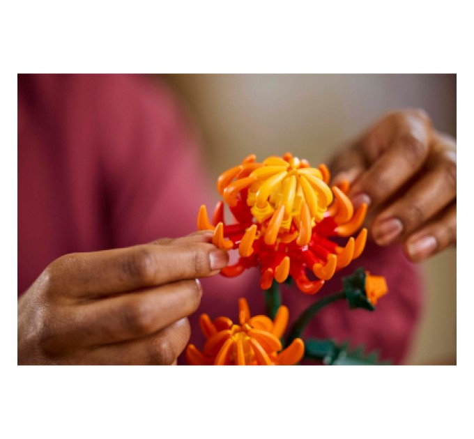 LEGO Конструктор LEGO Icons Хризантема 278 деталей (10368)