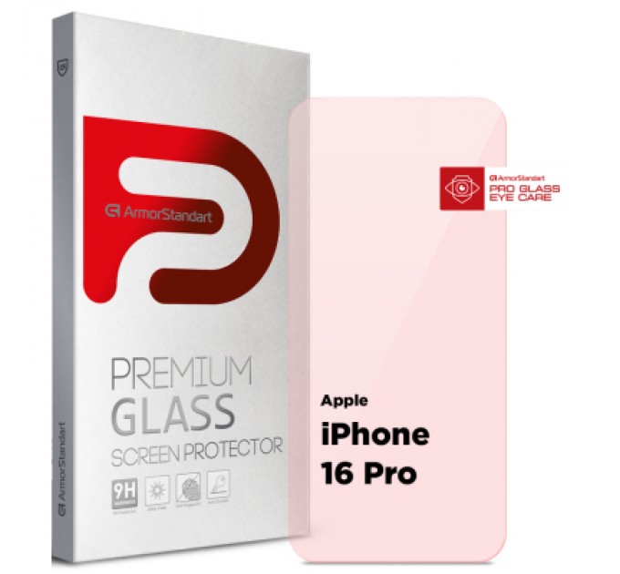 Armorstandart Скло захисне Armorstandart Pro Eye Care Apple iPhone 16 Pro (ARM80305)