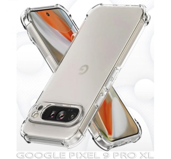 BeCover Чохол до мобільного телефона BeCover Anti-Shock Google Pixel 9 Pro XL Clear (712139)